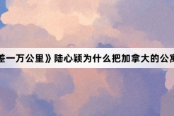 《时差一万公里》陆心颖为什么把加拿大的公寓卖了