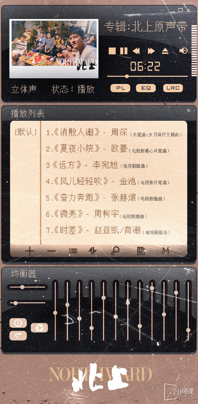 《北上》OST大全