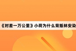《时差一万公里》小荷为什么背叛林安染