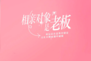 相亲对象是老板