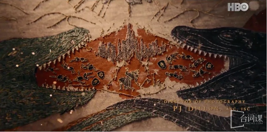 美剧《龙之家族第二季》片头坦格利安家族历史逐帧解析